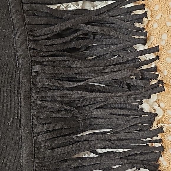 BCBGMaxAzria Fringe Crop Top - Picture 4 of 10